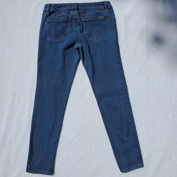White House Black Market Skimmer Blue Jeans Size 4 - Picture 8 of 11